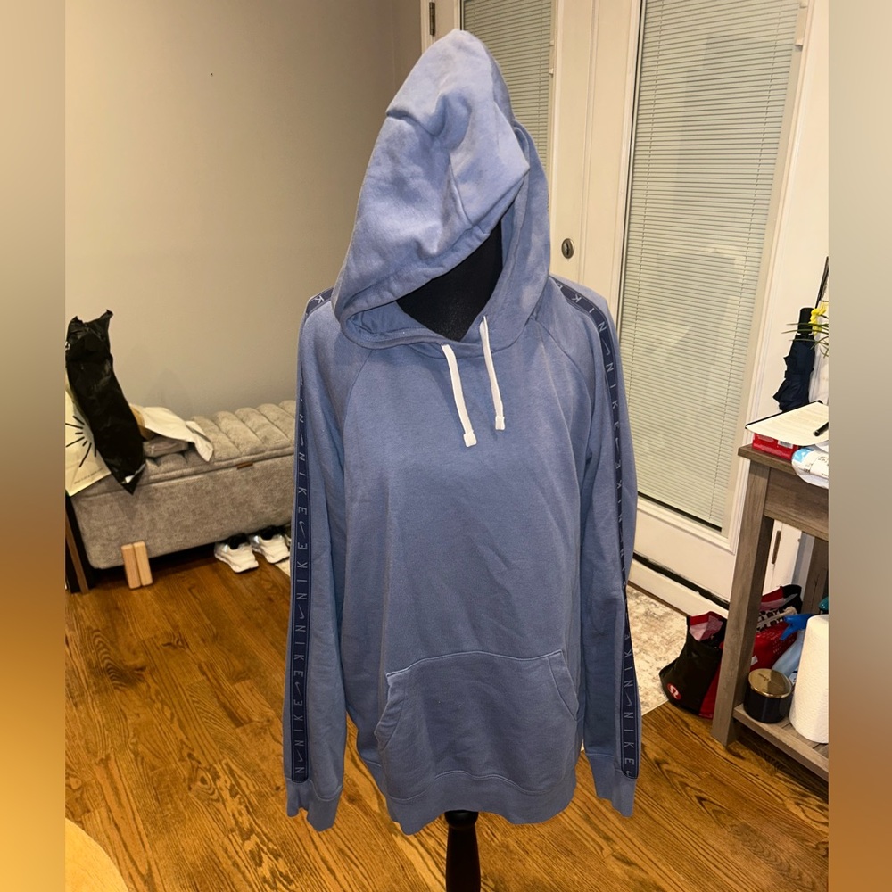 Women nike blue Hoodie size XL